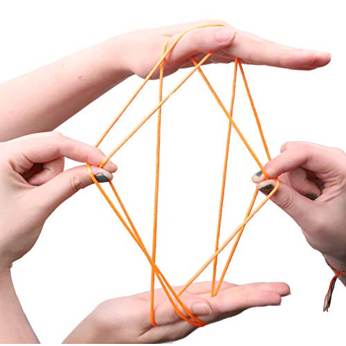 Cats Cradle Cat's Cradle Magical String Art MultiColoured Tricks