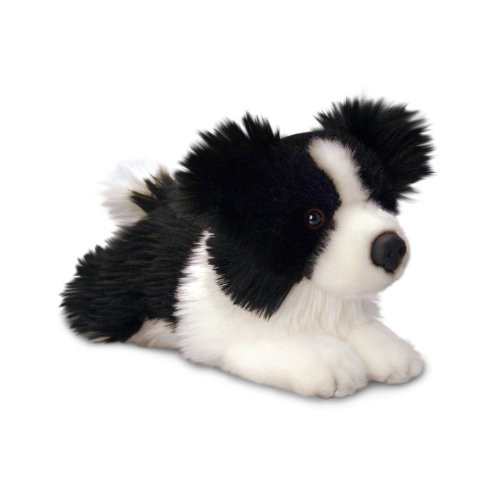 Keel Toys Soft 25cm Jess the Border Collie Laying Dog Toyland Keel Toys Soft 25cm Jess the Border Collie Laying Dog Toyland