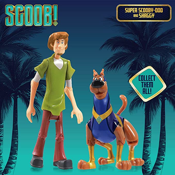 Scoob! Action Figure 2 Pack Super Scoob and Shaggy Toyland