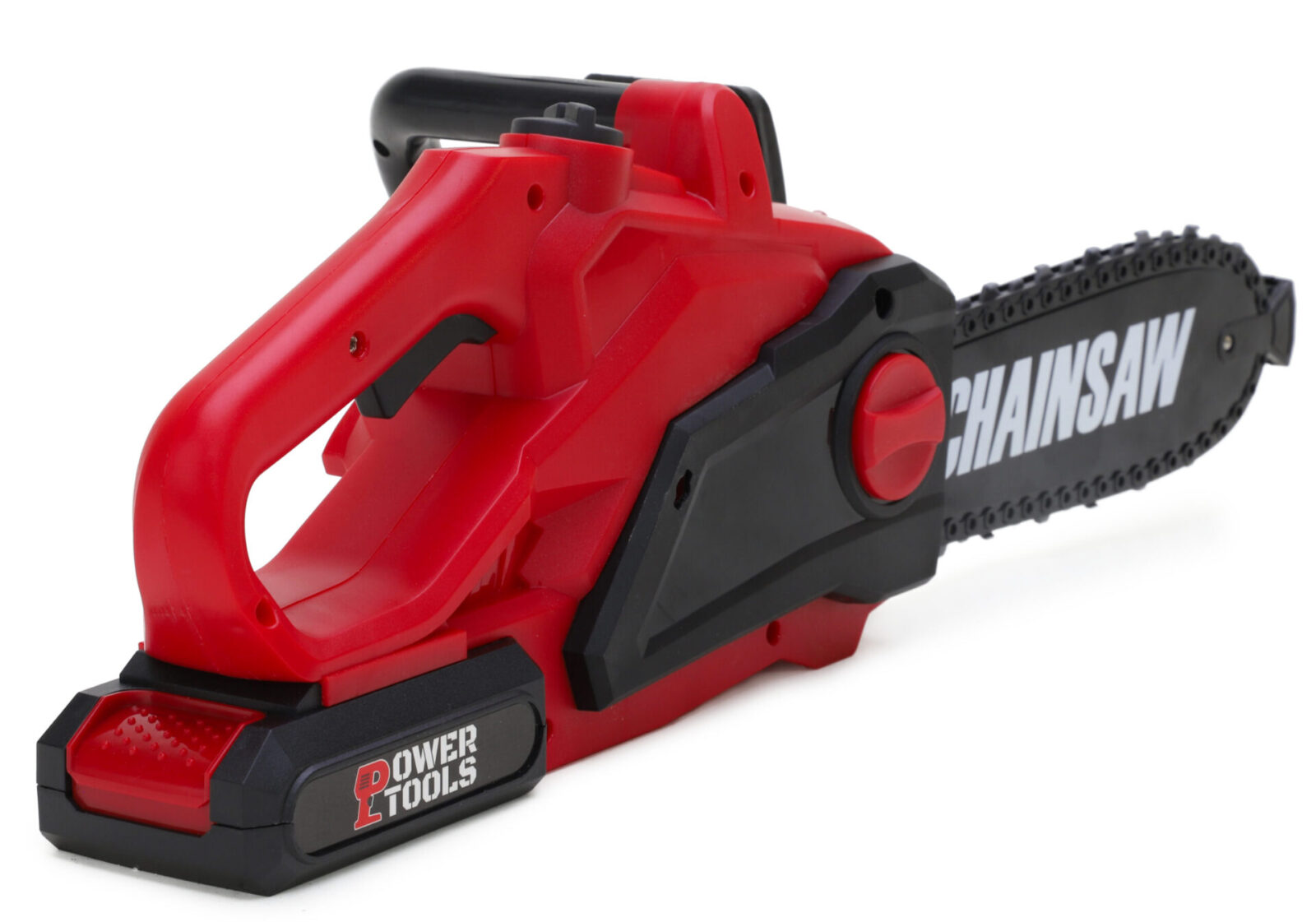 Toyland® 44cm Battery Operated Pretend Play Toy Chainsaw with Light