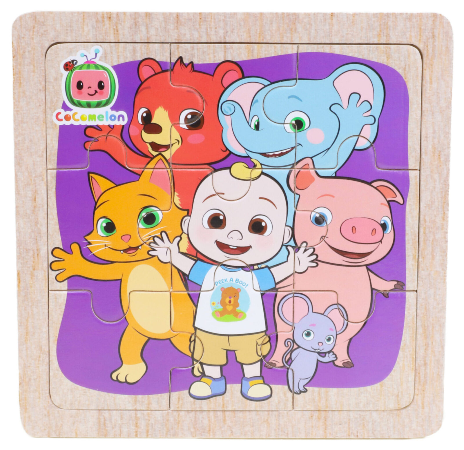 CoComelon Educational Puzzle Stacking Cubes - View #10