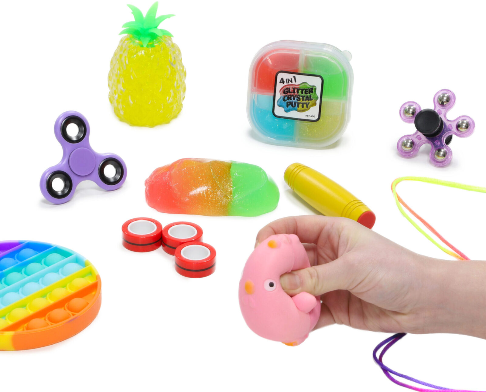 Toyland® The ULTIMATE Fidget Toys Bundles Bubble Pop ' Pop It