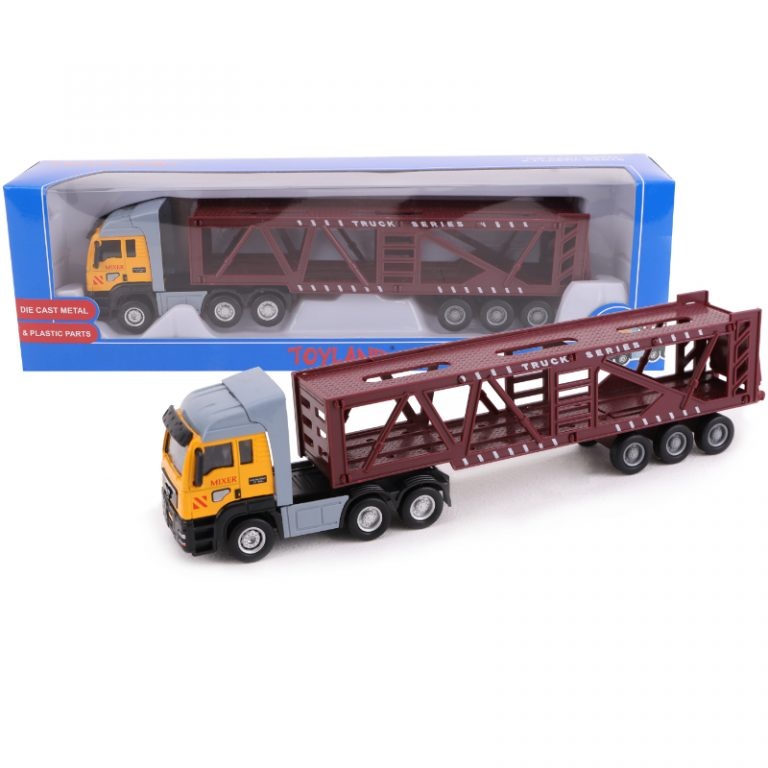Toyland® 28cm Toy Lorry & Trailer Diecast Model Toys & Vehicles