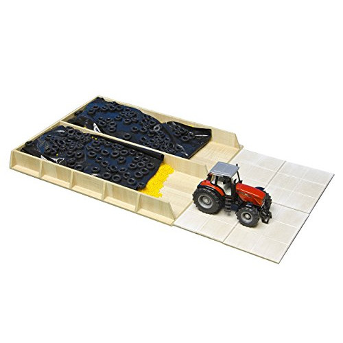 Kids Globe Pack Of 3 Concrete Slabs 18cm X 12cm Farm Model Kits