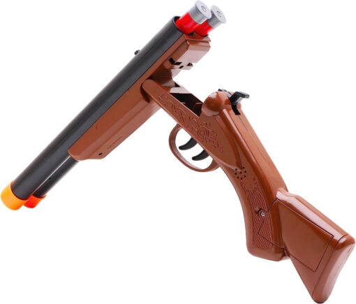 Toyland® 47cm Fusil Double Baril avec Effets Sonores et Éjection de