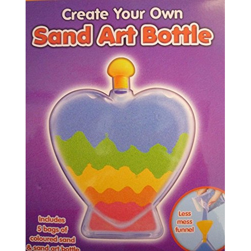 Create Your Own Sand Art Bottle Kids Toys Birthday Gifts Party