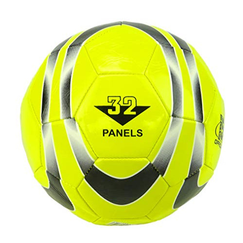 8 Inch Yellow & Black Striped Football - Outdoor Games - Toyland
