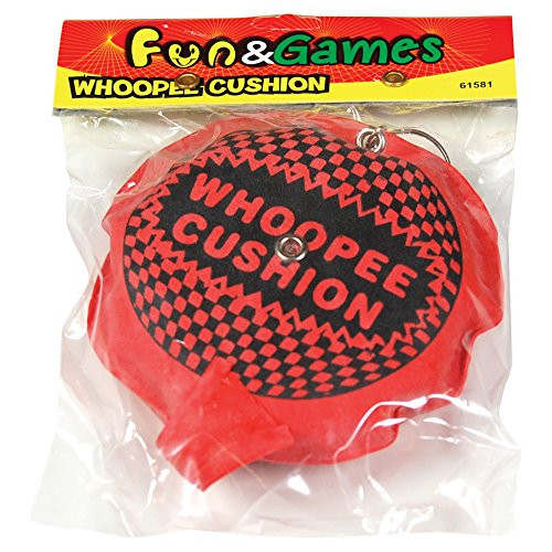 Self Inflating Whoopee Cushion Key ring Toyland