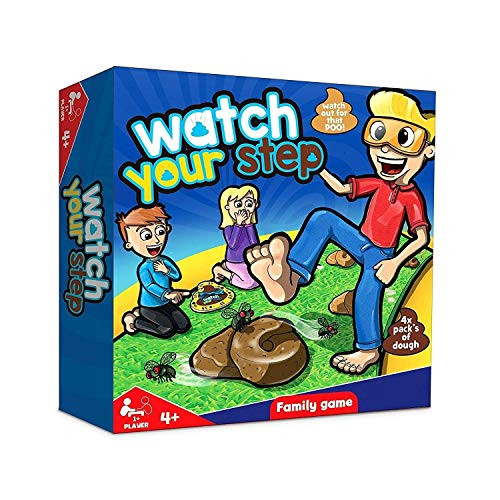 Watch Your Step Family Board Game Funny Board Games Age 4+ 1 Or