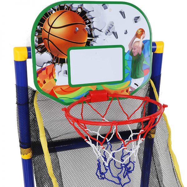 Toyland® 1.25m (4ft) Indoor Basketball Includes Basketball Board