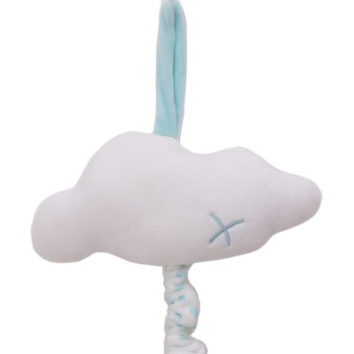 Baby Musical Plush Toy - Blue Rabbit & Cloud - 0m+ - Toyland
