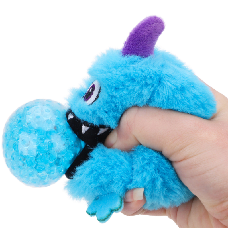 Toyland® Furry Farm Animal Jelly Squeezers – 4 Tierfiguren (Esel, Schwein, Kuh, Schaf), Je 8 Cm, Sensorisches Spielzeug Ab 3
