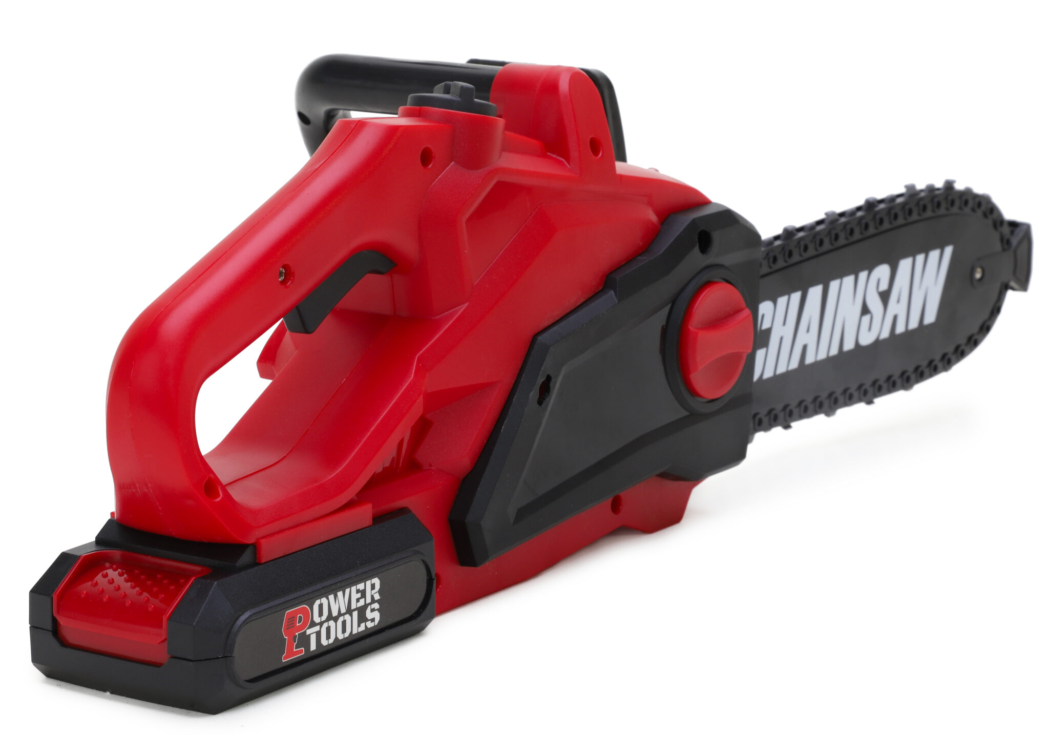 Toyland® 44cm Battery Operated Pretend Play Toy Chainsaw with Light