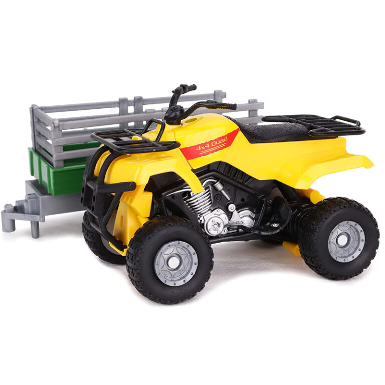 Toyland® Farm Quad & Trailer Playset 116 Scale Free Wheel Action