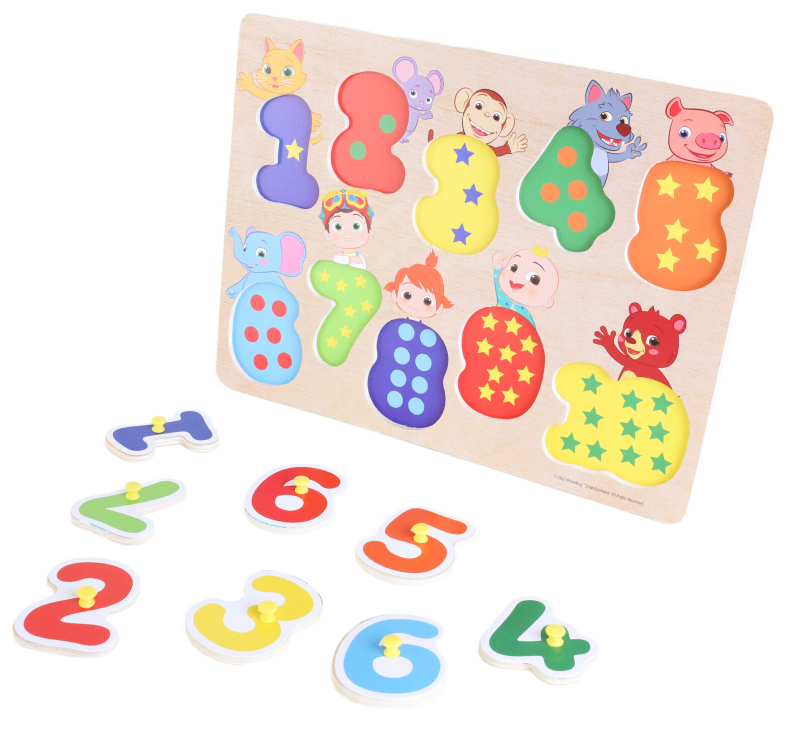 Cocomelon My First Puzzles – 4 Lernpuzzles Für Kleinkinder Ab 18 Monaten