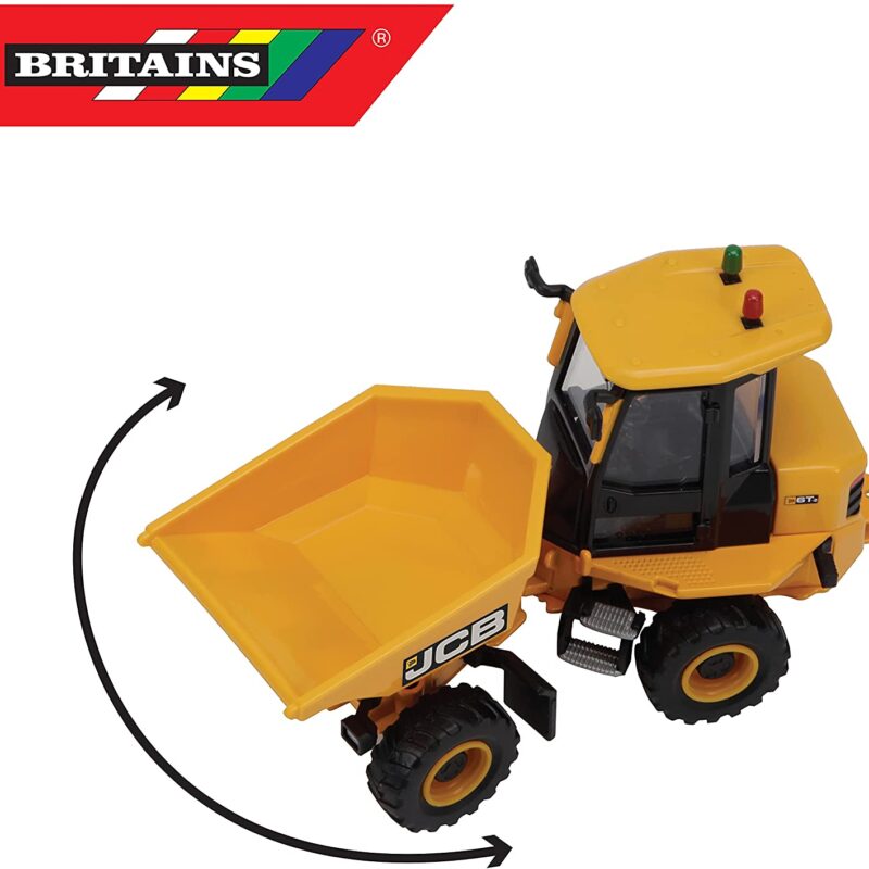 43255 JCB Britains Farm Tomy Toys, Site Dumper, 132 JCB 6T2 Truck