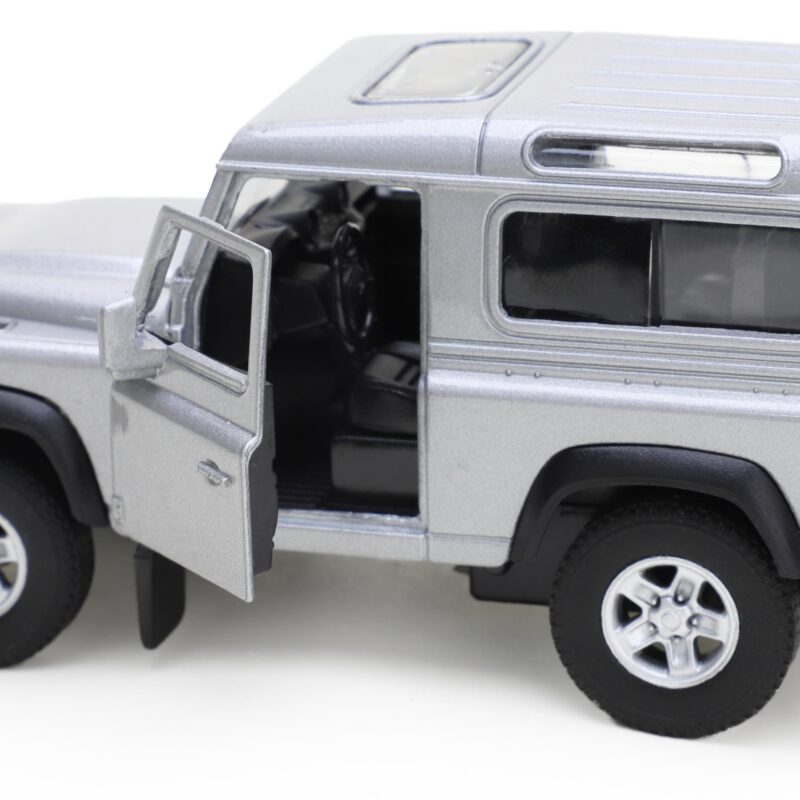 Toyland Land Rover Defender 10cm Spielzeugauto - Maßstabsgetreu Mit Öffnenden Türen