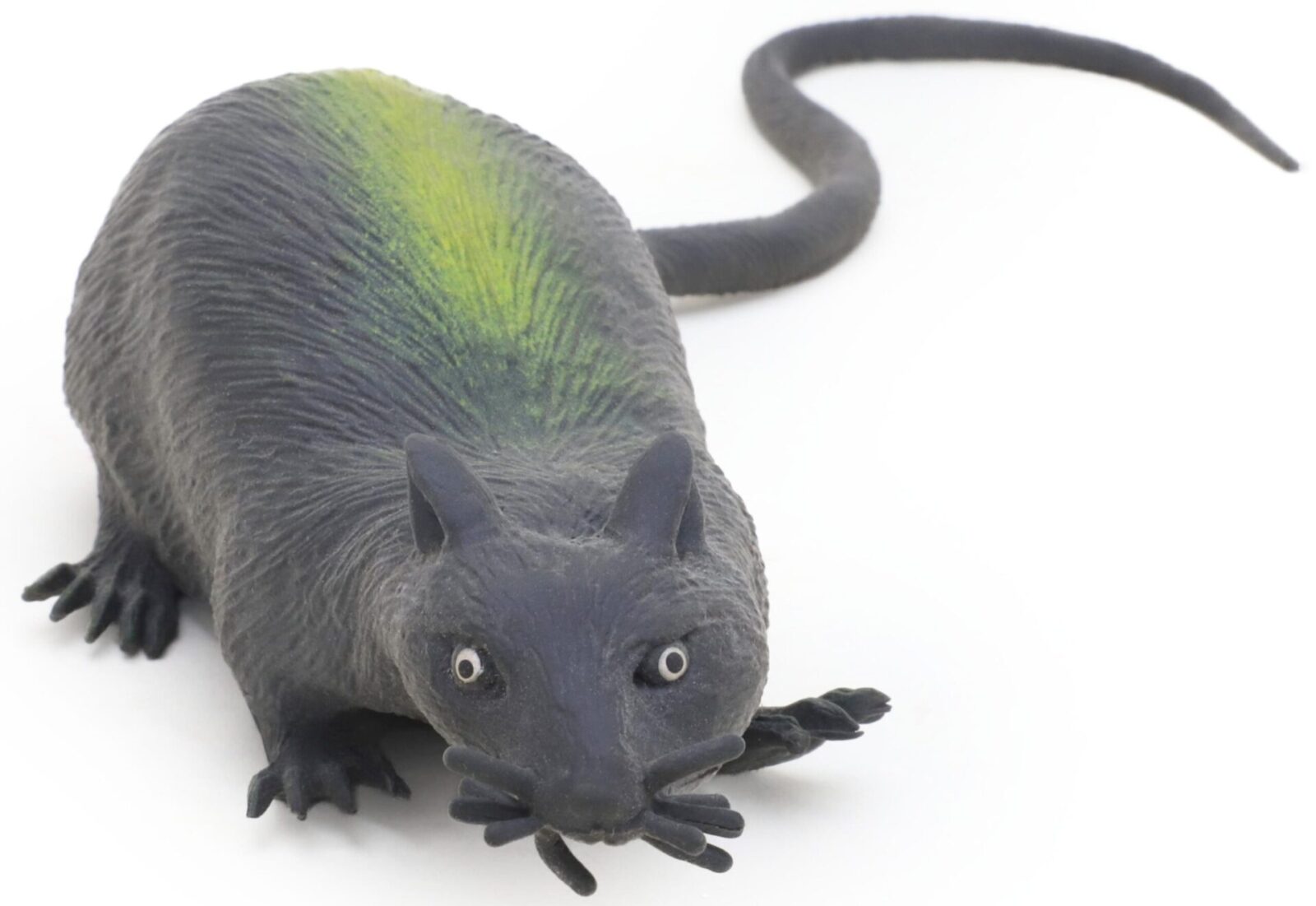 13cm Rubber Stretchy Rat With Long Tail Halloween Novelty Toys