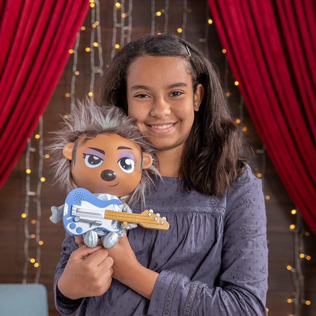 Sing 2 Riff Rock Ash Plush Toy, Sing 2 Merchandise Plush Toy, 12 Inch