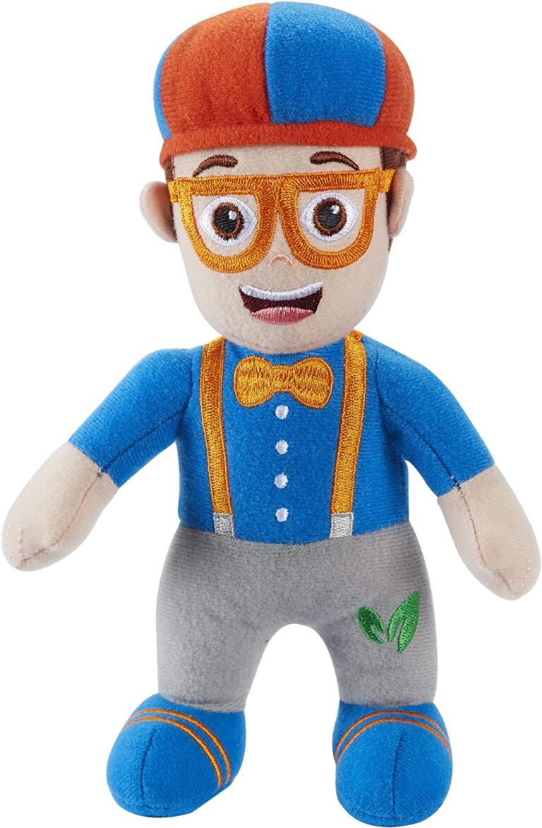 Blippi Eco Soft Toy, 100 Recycled materials, Blippi Gift, Sustainable Toy, Supersoft Plush