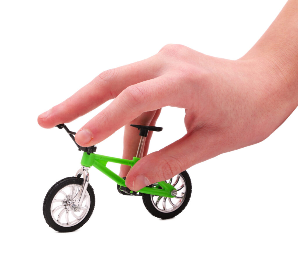 Finger Bike & Skateboard Stunt Set & Accessories Assorted Colours