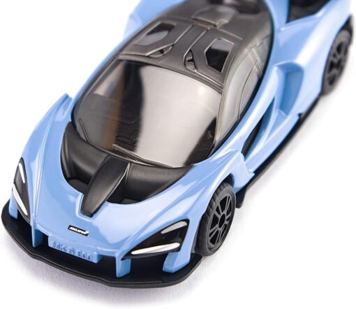 Siku Super 1537 00403 McLaren Senna (Typ Coupé, P15) blau Werbemodell