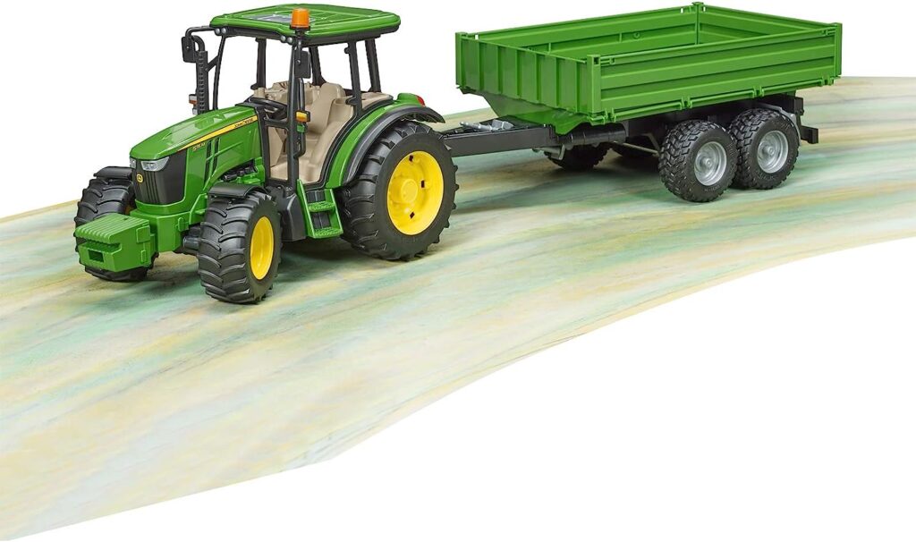 Toyland John Deere Cart Trailer – IGTR09390 – Anhänger Für Spielzeugtraktoren, Robust Und Detailgetreu